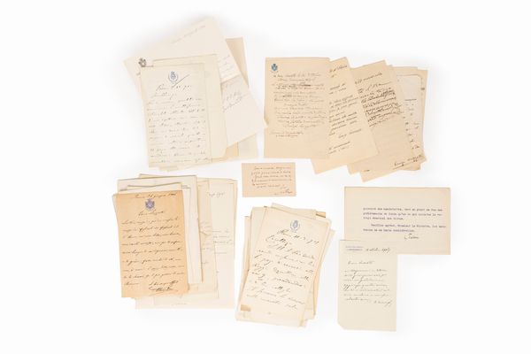 Luigi Luzzatti : Corrispondenza e documenti  - Asta Libri, Autografi e Stampe - Associazione Nazionale - Case d'Asta italiane