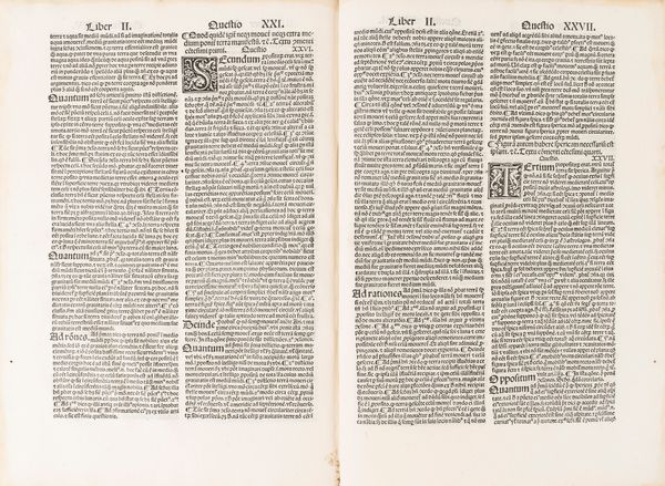 Albertus de Saxonia : Quaestiones in libros Aristotelis De caelo et mundo.  - Asta Libri, Autografi e Stampe - Associazione Nazionale - Case d'Asta italiane