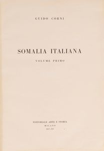 Guido Corni - Somalia Italiana