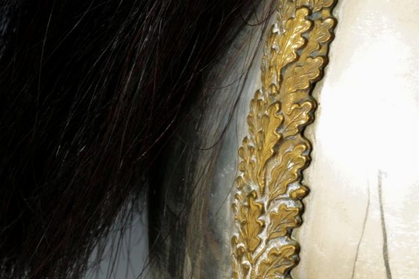 Elmo del I Reggimento Dragoni della Guardia  - Asta Una Vasta Selezione di Armi da Fuoco Americane - Associazione Nazionale - Case d'Asta italiane