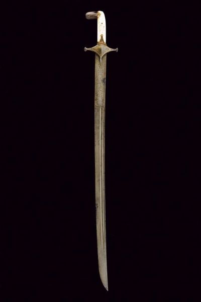 Spada con lama di Assad Allah  - Asta Una Vasta Selezione di Armi da Fuoco Americane - Associazione Nazionale - Case d'Asta italiane