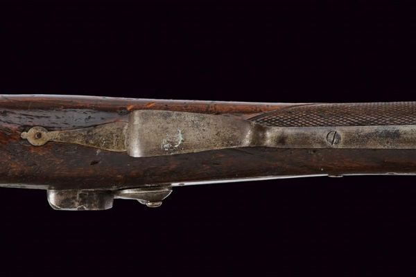Raro fucile da caccia grossa a luminello  - Asta Una Vasta Selezione di Armi da Fuoco Americane - Associazione Nazionale - Case d'Asta italiane