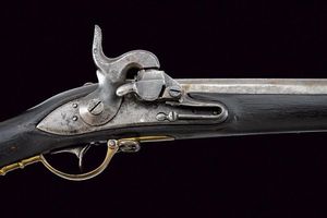 Fucile da fanteria Augustin Mod. 1798/40 con baionetta  - Asta Una Vasta Selezione di Armi da Fuoco Americane - Associazione Nazionale - Case d'Asta italiane