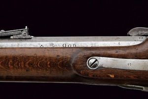 Fucile a luminello Lorenz da fanteria Mod.1854/II con baionetta  - Asta Una Vasta Selezione di Armi da Fuoco Americane - Associazione Nazionale - Case d'Asta italiane