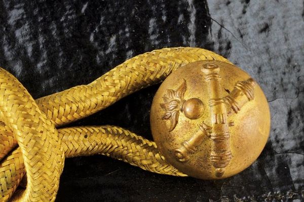 Kepì da tenente colonnello comandante il 24 Rgt. di Artiglieria Peloritani  - Asta Rare Armi Antiche e Militaria da tutto il mondo - Associazione Nazionale - Case d'Asta italiane