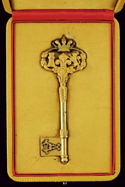 Chiave da Ciambellano  - Asta Rare Armi Antiche e Militaria da tutto il mondo - Associazione Nazionale - Case d'Asta italiane