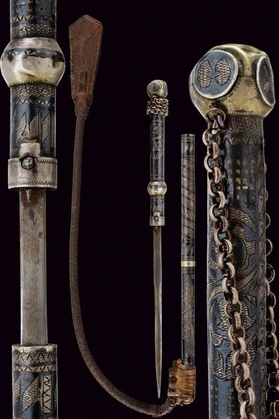 Frustino con pugnale  - Asta Rare Armi Antiche e Militaria da tutto il mondo - Associazione Nazionale - Case d'Asta italiane