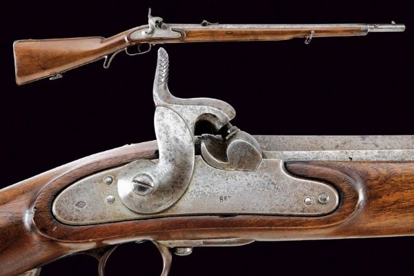 Jagerstutzen Mod. 1854 Lorenz  - Asta Rare Armi Antiche e Militaria da tutto il mondo - Associazione Nazionale - Case d'Asta italiane