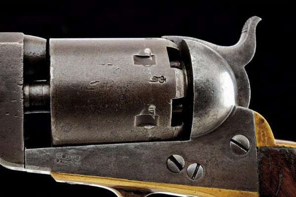 A Colt Model 1851 Navy Revolver  - Asta Rare Armi Antiche e Militaria da tutto il mondo - Associazione Nazionale - Case d'Asta italiane