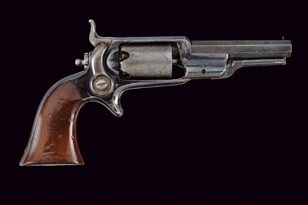 Colt Model 1855 Sidehammer Pocket Revolver Root Model  - Asta Rare Armi Antiche e Militaria da tutto il mondo - Associazione Nazionale - Case d'Asta italiane