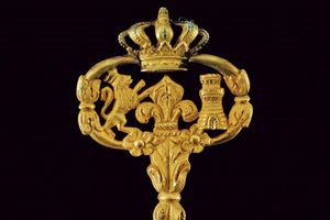 Chiave da Ciambellano  - Asta Rare Armi Antiche e Militaria da tutto il mondo - Associazione Nazionale - Case d'Asta italiane