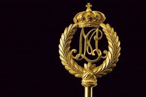 Chiave da Ciambellano con monogramma di Maria Luisa d'Asburgo-Lorena  - Asta Rare Armi Antiche e Militaria da tutto il mondo - Associazione Nazionale - Case d'Asta italiane
