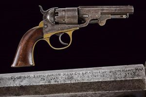 J.M. Cooper Navy Model Revolver  - Asta Rare Armi Antiche e Militaria da tutto il mondo - Associazione Nazionale - Case d'Asta italiane