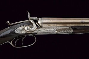 Remington-Whitmore Model 1874 Double Barrel Hammer Shotgun 12 Gauche  - Asta Rare Armi Antiche e Militaria da tutto il mondo - Associazione Nazionale - Case d'Asta italiane