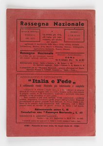 Francesco Orestano : Esame critico di Marinetti e del Futurismo. Estratto da la Rassegna Nazionale  - Asta Testimonianze Contemporanee: Documenti, Libri, Fotografie e Opere d'Arte - Associazione Nazionale - Case d'Asta italiane
