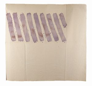 GIORGIO GRIFFA - Obliquo violetto