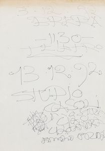 Emilio Prini - Senza titolo