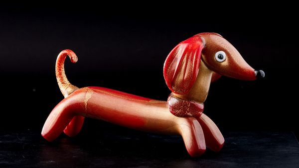 Pauly, Murano 1970 ca<BR>da un disegno di Napoleone Martinuzzi<BR>esecuzione Alfredo Barbini  - Asta Murano! 250 vetri da collezione - Associazione Nazionale - Case d'Asta italiane