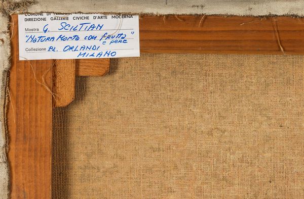 Gregorio Sciltian : Natura morta  - Asta Arte moderna e contemporanea - Associazione Nazionale - Case d'Asta italiane