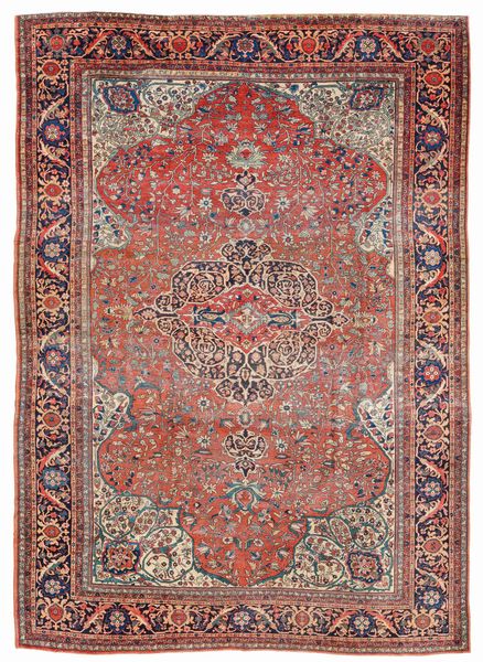Tappeto Ferahan. Persia, fine XIX secolo  - Asta Dimore Italiane - Associazione Nazionale - Case d'Asta italiane