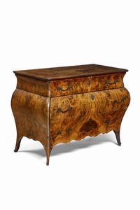 Cassettone a urna. Lombardia, seconda met� XVIII secolo  - Asta Dimore Italiane - Associazione Nazionale - Case d'Asta italiane