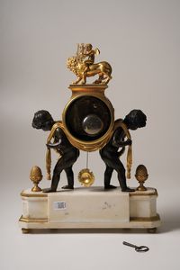 Pendola da appoggio. Charles-Guillaume Mani�re, Parigi, fine XVIII - inizio XIX secolo  - Asta Dimore Italiane - Associazione Nazionale - Case d'Asta italiane