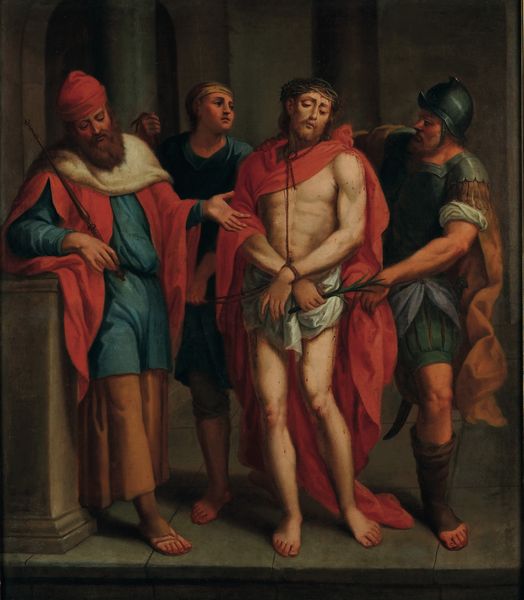 Scuola italiana dell�inizio del XVII secolo Ecce Homo  - Asta Dipinti Antichi - Associazione Nazionale - Case d'Asta italiane