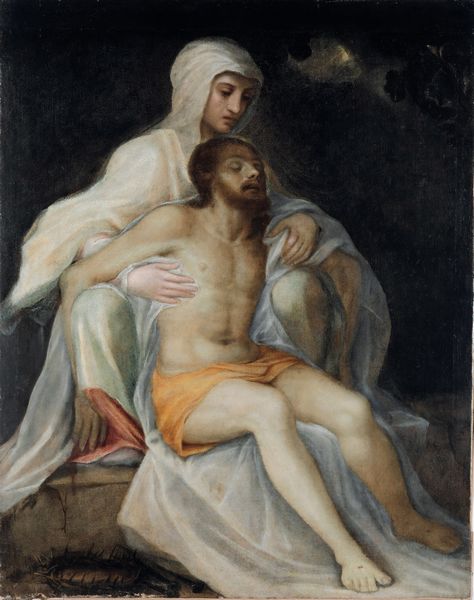 Giovanni Battista Zelotti, Attribuito a : Piet�  - Asta Dipinti Antichi - Associazione Nazionale - Case d'Asta italiane