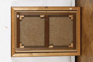 Scuola francese della fine del XVIII secolo Paesaggi con vedute di citt�  - Asta Dipinti Antichi - Associazione Nazionale - Case d'Asta italiane