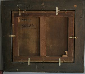 Barend van der Meer : Natura morta con ro�mer e cestini di more  - Asta Dipinti Antichi - Associazione Nazionale - Case d'Asta italiane