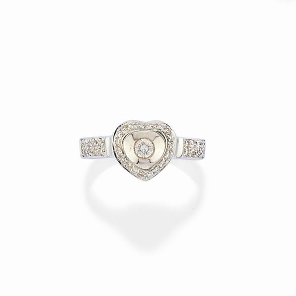 Anello con diamanti  - Asta Gioielli - Associazione Nazionale - Case d'Asta italiane