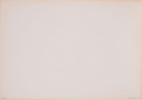 SARA  CAMPESAN : senza titolo 1968  - Asta Multipli d'Autore - Associazione Nazionale - Case d'Asta italiane