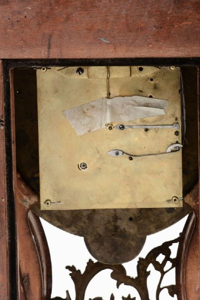 Orologio con cassa in palissandro lastronato, Italia XVIII secolo  - Asta Antiquariato - Associazione Nazionale - Case d'Asta italiane