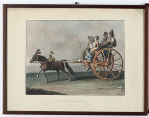 della Gatta Saverio - La bottega del maccaronaro, 1822 Il Curricolo di Pozzuoli, 1823