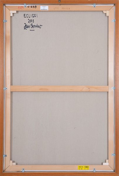 CORRADO ZANI : Eclissi  - Asta Arte Moderna e Contemporanea - Associazione Nazionale - Case d'Asta italiane