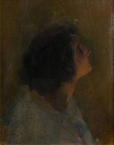 ORESTE PIZIO Torino 1879 - 1938 - La modella
