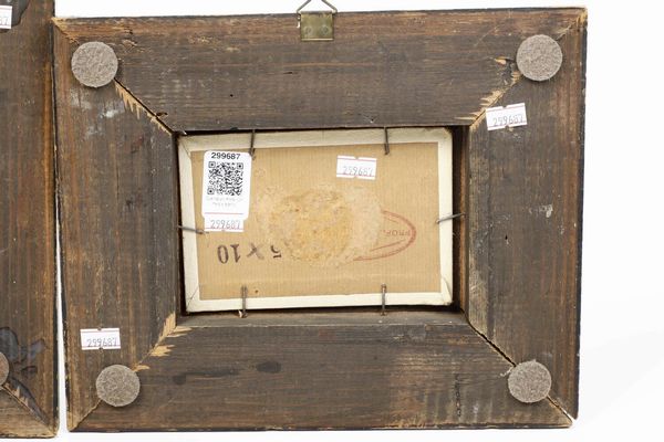 Pittore del XIX-XX secolo Due nature morte con mele e arance  - Asta Dipinti del XIX e XX secolo - Associazione Nazionale - Case d'Asta italiane