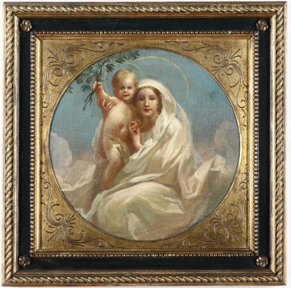 Mattia Traverso : Nativit�  - Asta Dipinti del XIX e XX secolo - Associazione Nazionale - Case d'Asta italiane