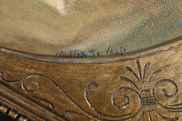 Mattia Traverso : Nativit�  - Asta Dipinti del XIX e XX secolo - Associazione Nazionale - Case d'Asta italiane