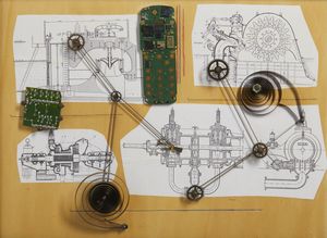 LORA - TOTINO ARRIGO (1928 - 2016) - MACCHINA CELIBE, 2008