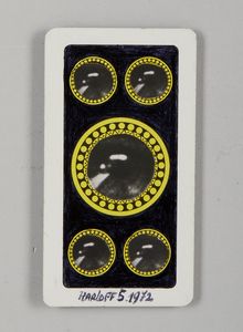 HARLOFF GUY (1933 - 1991) - CINQUE DI DENARI, 1972