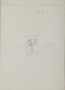 MAROTTA GINO (1935 - 2012) - TRE DI BASTONI