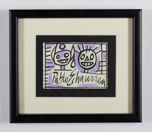 ECHAURREN  PABLO (n. 1951) : SENZA TITOLO  - Asta Asta 468 | ARTE MODERNA E CONTEMPORANEA Online - Associazione Nazionale - Case d'Asta italiane