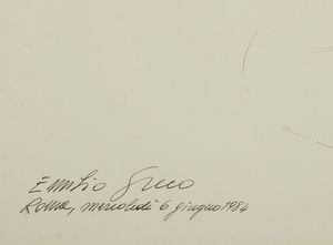 GRECO EMILIO (1913 - 1995) : SENZA TITOLO, 1984  - Asta Asta 468 | ARTE MODERNA E CONTEMPORANEA Online - Associazione Nazionale - Case d'Asta italiane