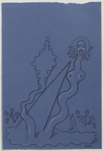 KLAPHECK KONRAD (n. 1935) - IL CIMITERO DELLE CATTIVE RAGAZZE