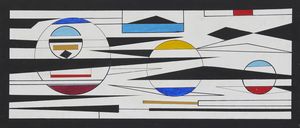 CRIPPA ROBERTO GAETANO (1921 - 1972) - GEOMETRICO, 1951