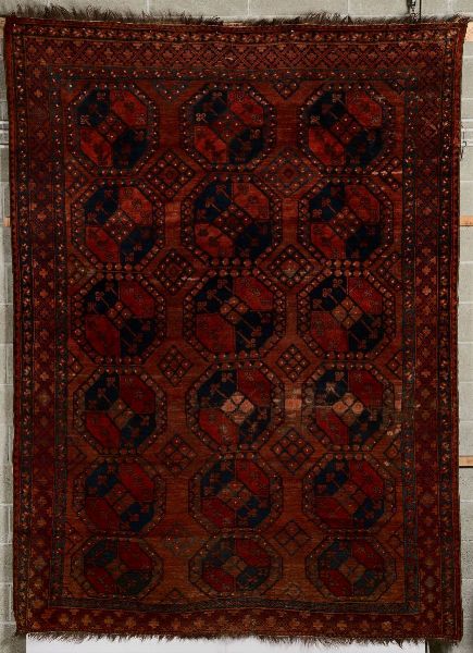 Tappeto afgano fine XIX inizio XX secolo  - Asta Tappeti - Associazione Nazionale - Case d'Asta italiane