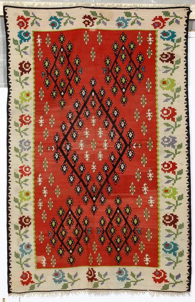 Kilim inizio XX secolo  - Asta Tappeti - Associazione Nazionale - Case d'Asta italiane