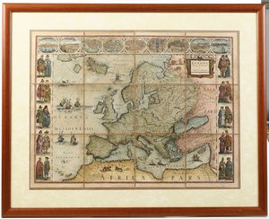 Guglielmo Blaeuw <BR>Europa, Asia Africa e America  - Asta Arte Marinara - Associazione Nazionale - Case d'Asta italiane