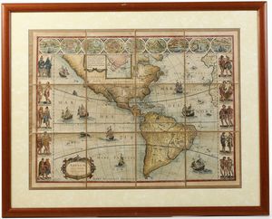 Guglielmo Blaeuw <BR>Europa, Asia Africa e America  - Asta Arte Marinara - Associazione Nazionale - Case d'Asta italiane